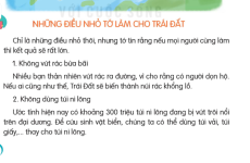 Những điều nhỏ tớ làm cho Trái Đất – Bài 28 – Tiếng Việt lớp 3 tập 2.png